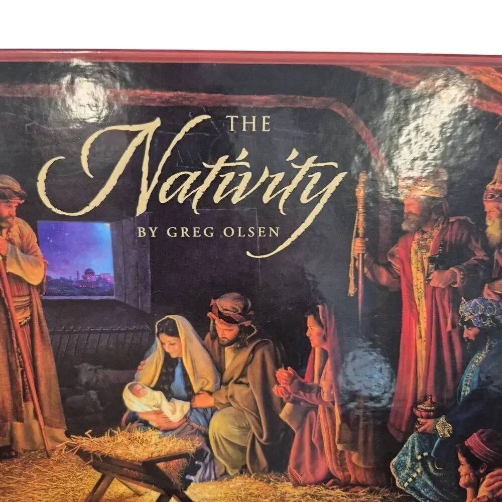 Galison The Nativity by Greg Olsen 1000 pc Jigsaw Puzzle NEW